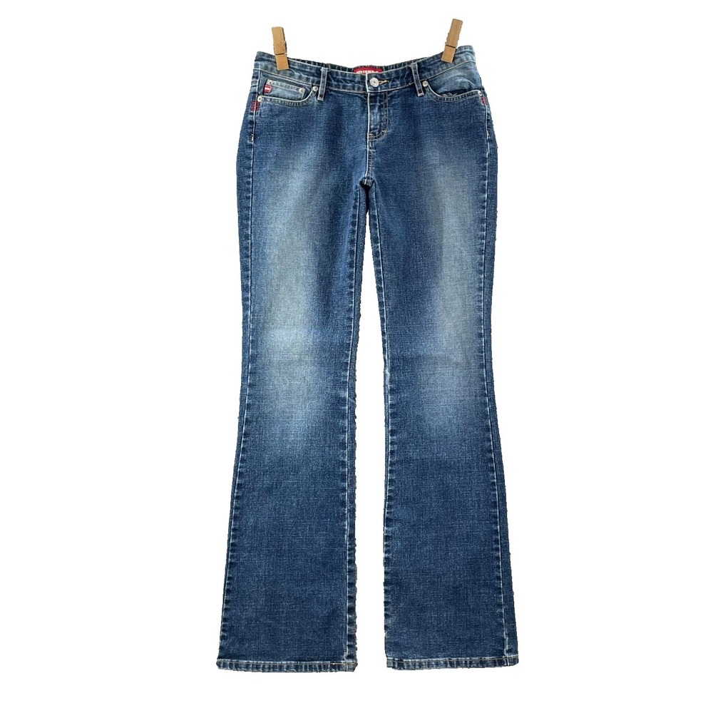 Unionbay Bootcut Jeans Women's 5 Blue Denim Stretch Western Y2k Rodeo Cowgirl‎